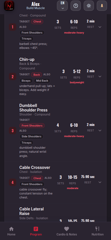 Program summary